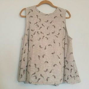 LOFT XL Sleeveless Top